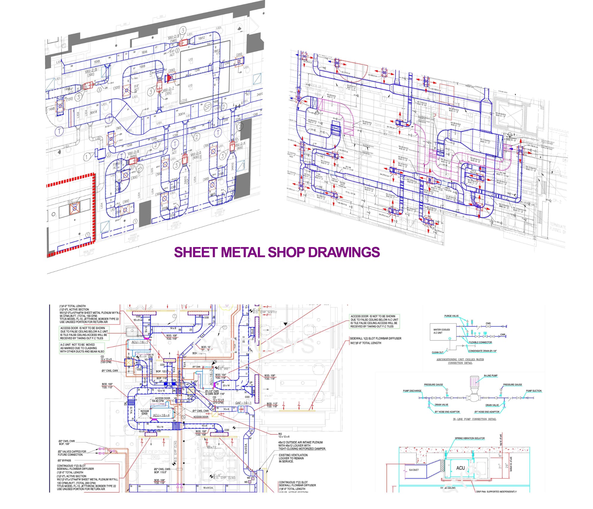 Professional 2D CAD Drafting Services